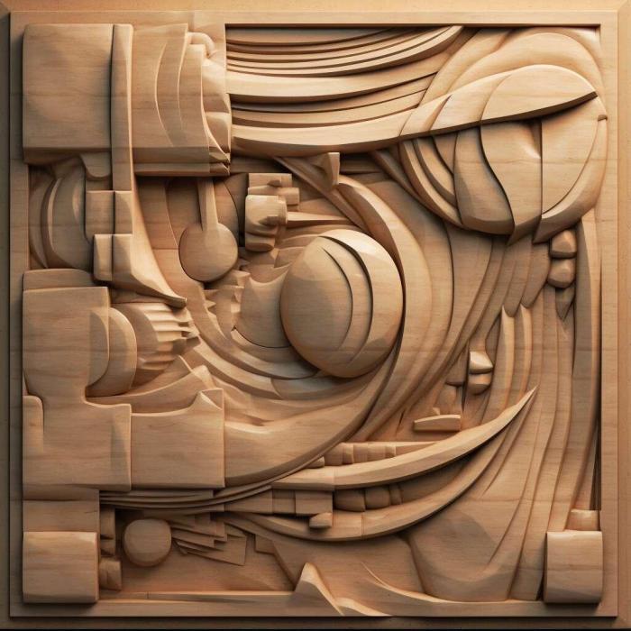 نموذج ثلاثي الأبعاد لآلة CNC 3D Art 